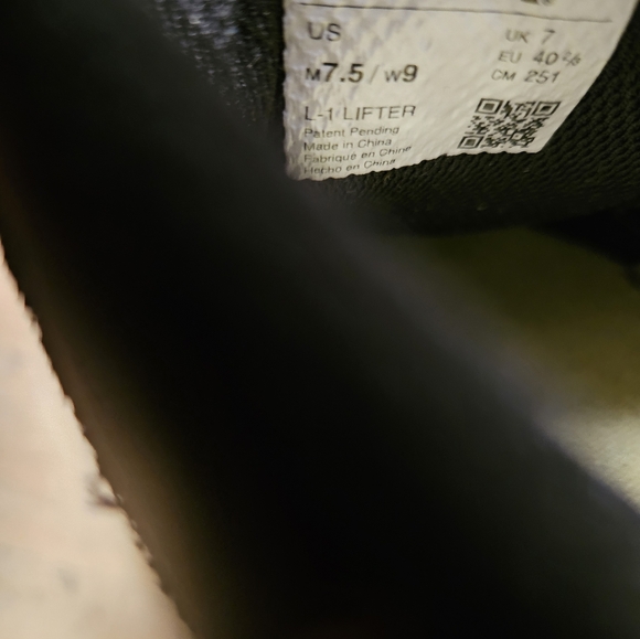 TYR L-1 Lifter Squat University Weightlifting Shoes Men's 7.5 - Picture 4 of 7